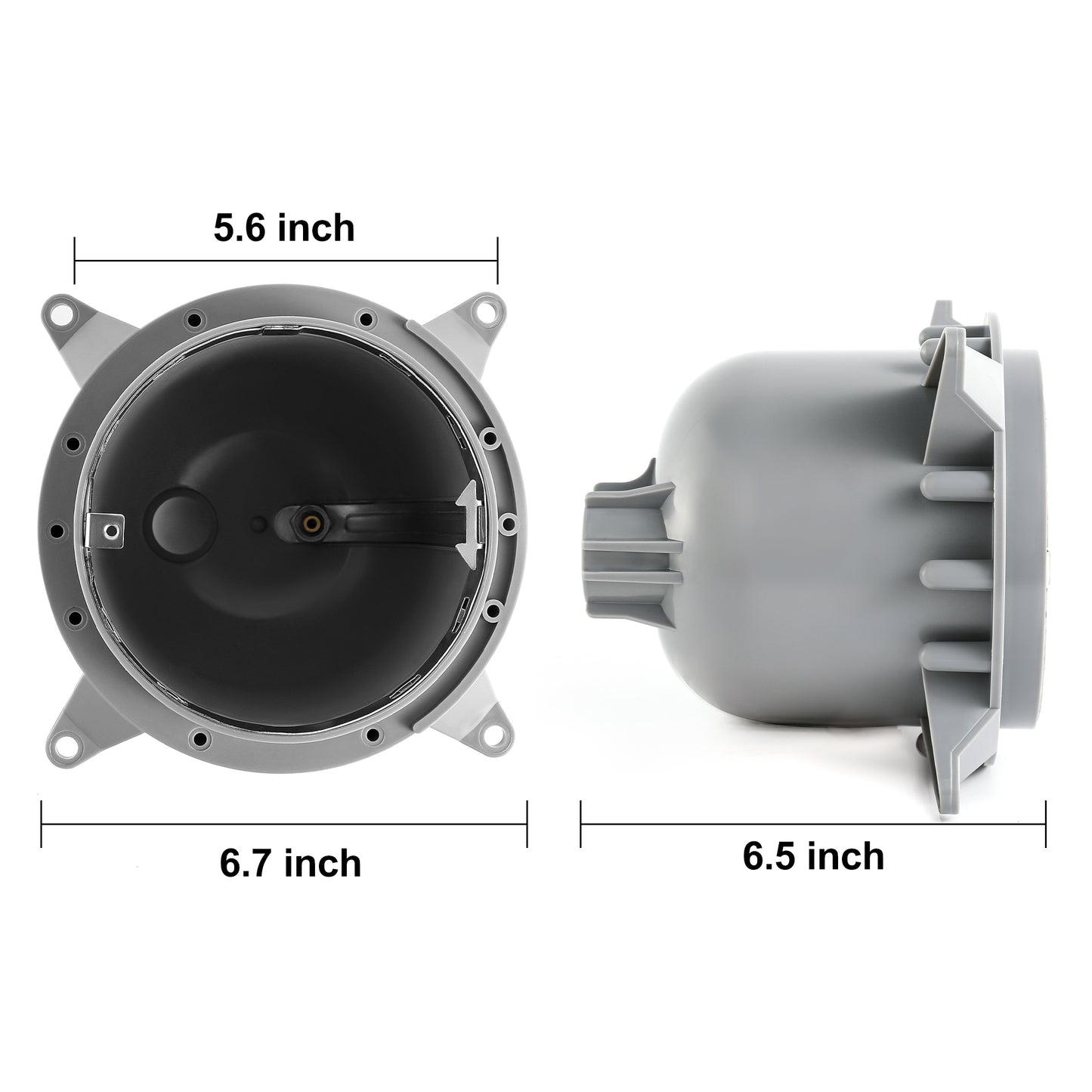 Jeavle 6-Inch Pool Light Niche for Concrete Pools and Spas