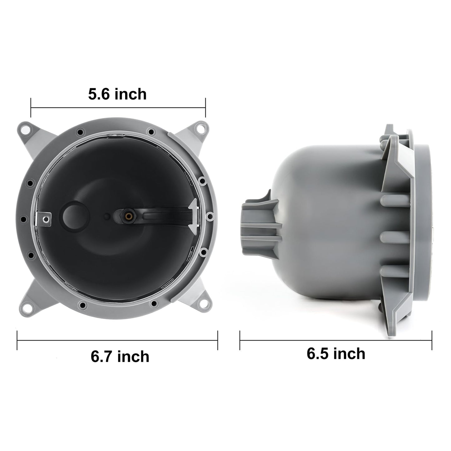 6-Inch Pool Light Niche, Pool Niche for Concrete Pools & Spas