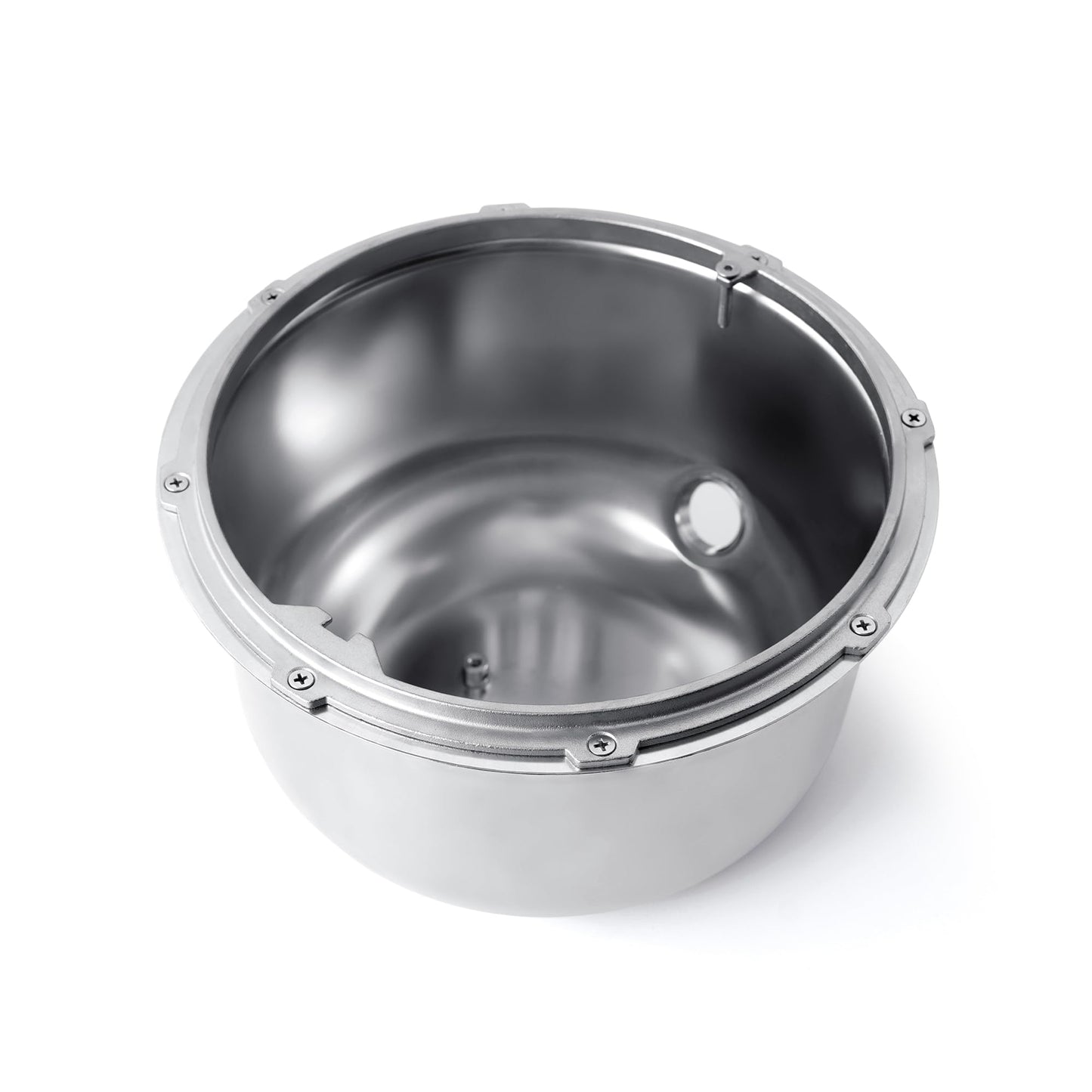 Large Stainless Steel Niche, 10-Inch Pool Lights Niche for Concrete Pool and Spa Lights