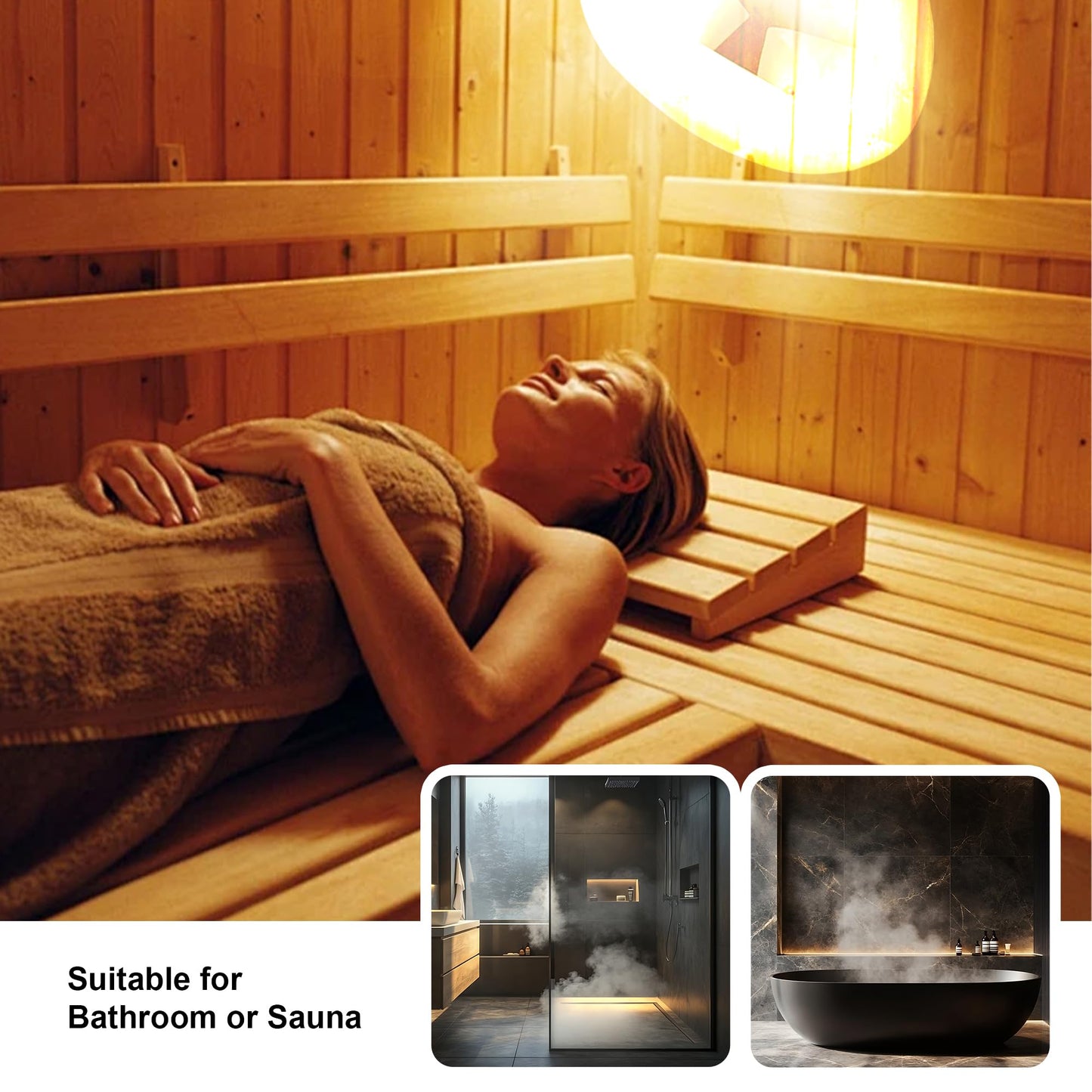 250W R40 White Heat Lamp Bulbs (4-Pack), Infrared Heat Bulbs, Infrared Therapy Bulbs for Bathroom, Sauna, Pets & Chickens, 2,000 Hour Rated, E26 Base