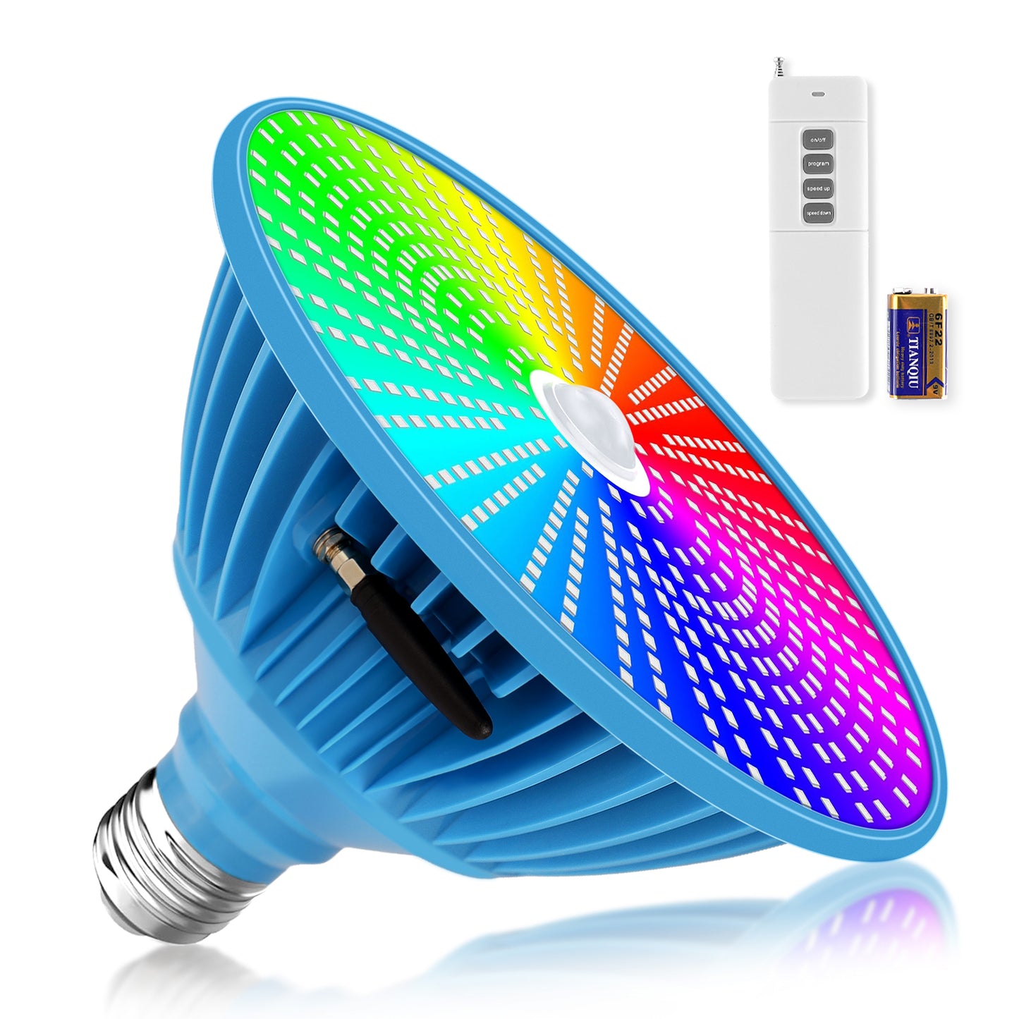 Pool Lights for Inground Pool, Led Pool Light Bulb, 120V 50W RGBW Color Changing Underwater Pool Light with Remote Control, E26 Replacement for Pentair Hayward Fixture, 500W Equivalent
