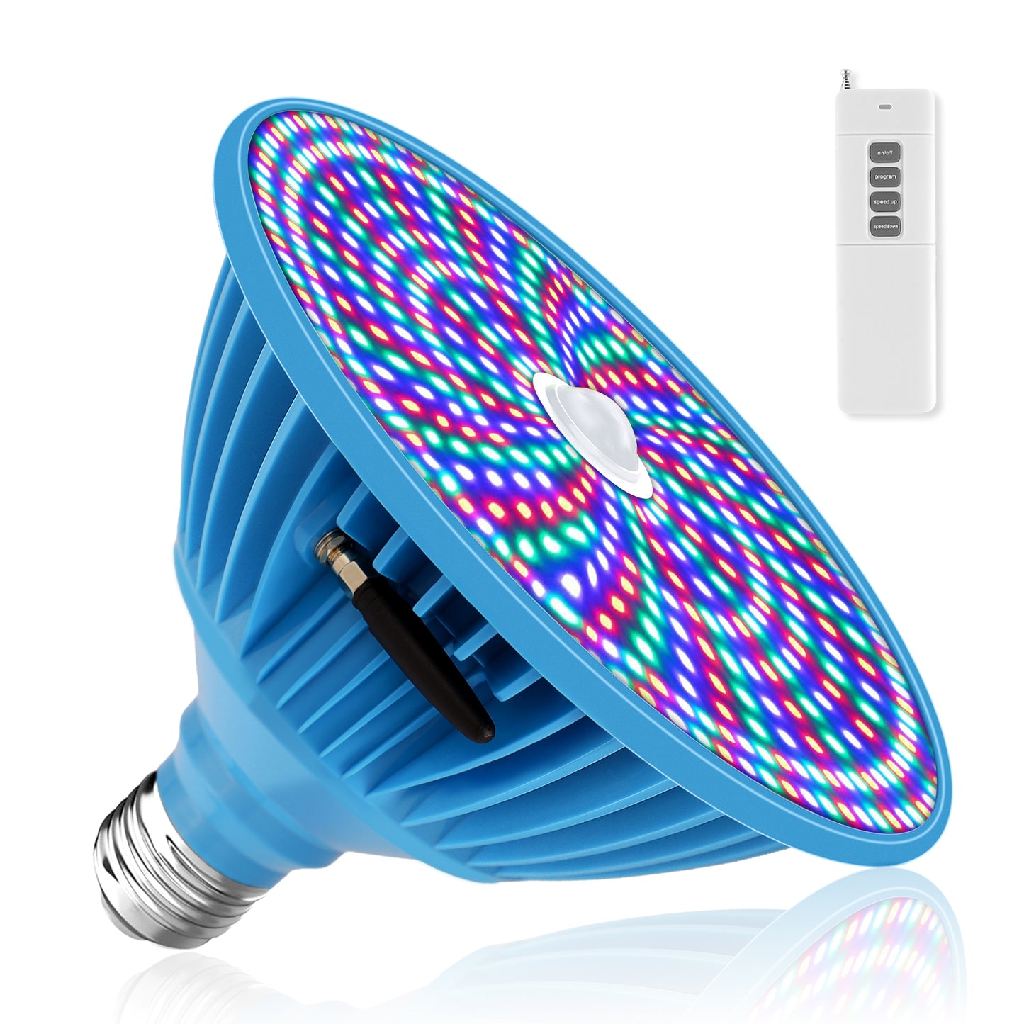 Pool Lights for Inground Pool, Led Pool Light Bulb, 120V 50W RGBW Color Changing Underwater Pool Light with Remote Control, E26 Replacement for Pentair Hayward Fixture, 500W Equivalent