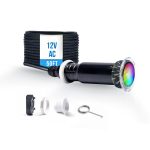 Pool Lights for Inground Pool, Direct Replacement for Pentair GloBrite, 1.5 Inch LED Color Inground Pool & Spa Light, IP68 Waterproof, AC12V, 50/100 ft Cord
