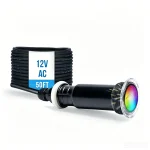 Inground Pool LED Light, 1.5 Inch Color Changing Replacement for Pentair GloBrite, IP68 Waterproof AC12V 50ft Cable Pool & Spa Light