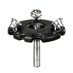 2HP Pond Fountain Aerator with 3 RGB LED Lights, 120V 30000 GPH Floating Water Pump, Automatic Aerating Pump for Large Ponds, Lakes, and Outdoor Water Features, with Controller, APP & Remote Control